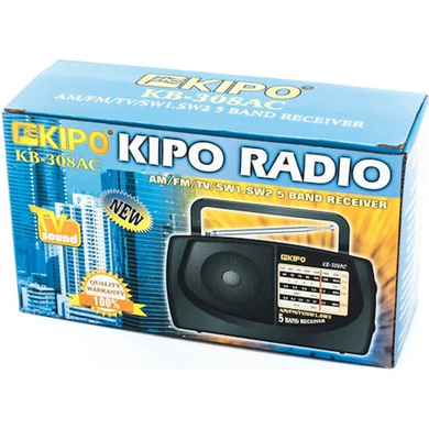 Радіоприймач Kipo KB-308 AC