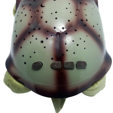 Ночник - проектор черепаха Turtle Night Sky Зеленый