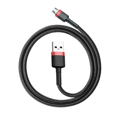 Кабель Baseus Cafule Cable USB For Micro 2.4A 1m Red+Black