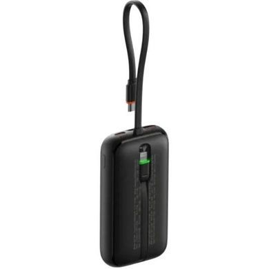 Power bank 10000mAh VEGER Type C/Lightning PD QC3.0 35W K1 W1188 Чорний