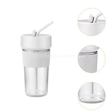 Блендер портативний ручний для смузі та коктейлів portable juicer cup AND-1448 Білий