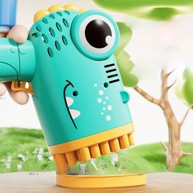 Пистолет детский автоматический для мыльных пузырей Bubble blaster AND 636-73 Голубой
