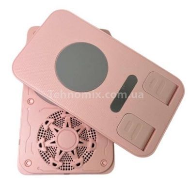 Підставка для телефону з мікрофоном караоке Microphone speaker set K18 Рожевий