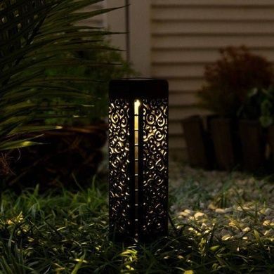 Набор садовых декоративных светильников 4шт garden light 10 Черные