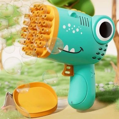 Пистолет детский автоматический для мыльных пузырей Bubble blaster AND 636-73 Голубой