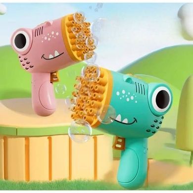 Пистолет детский автоматический для мыльных пузырей Bubble blaster AND 636-73 Голубой