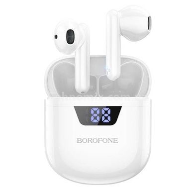 Навушники BOROFONE BW05 Pure tone true wireless BT headset White