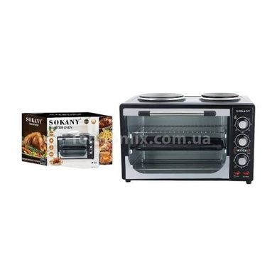 Електродуховка настільна 35л 3500Вт SOKANY SK-535 Чорна