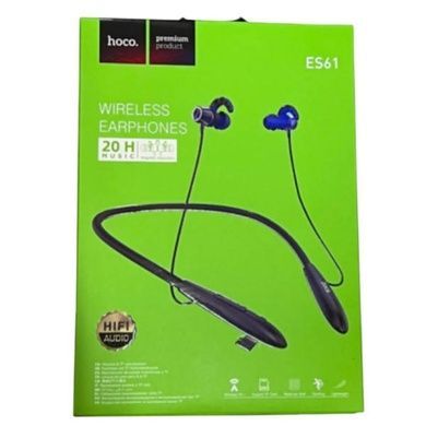 Наушники спортивные вакуумные Bluetooth HOCO ES61 Черные