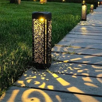 Набор садовых декоративных светильников 4шт garden light 10 Черные