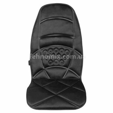 Накидка массажная с подогревом в автомобиль 12/220V Massage JB-100C Черная