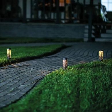 Набор садовых декоративных светильников 4шт garden light 10 Черные