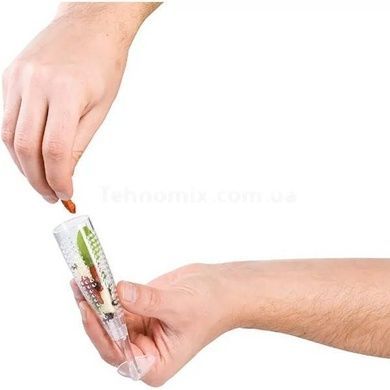 Бутылка для масла с отсеком для трав Simple Glass Oil Bottle Зеленая