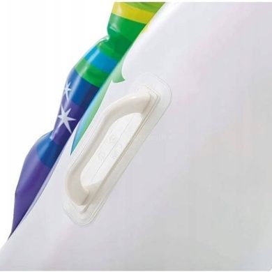 Плотик надувной детский Единорог 201*140*97см Intex 57561 NP Разноцветный