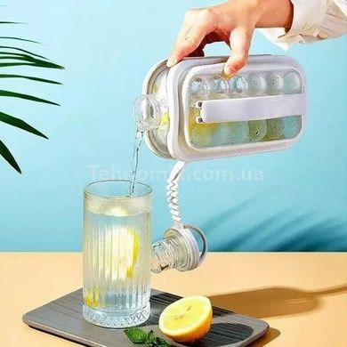 Силиконовая форма для льда ICE CUBE TRAY Белая
