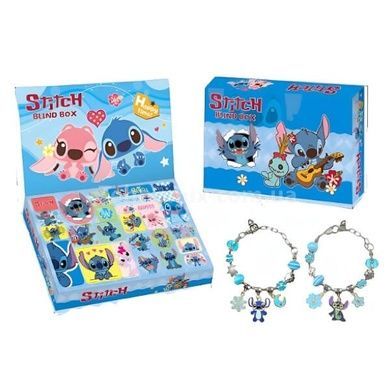 Набір для прикрас 48 предметів 555-1 STITCH Блакитний