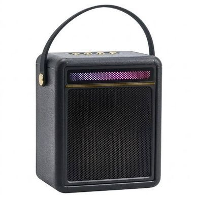 Колонка портативна акумуляторна USB, microSD, Type-C, AUX Bluetooth M650 BT Чорна