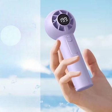 Вентилятор ручний акумуляторний Т-237 Фіолетовий