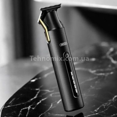 Тример машинка для стрижки аккумуляторная XO CF20 Smart Electric Hairdresser Черная