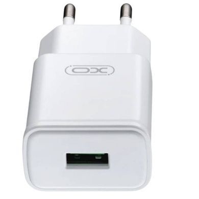 Мережевий зарядний пристрій блок живлення XO L92D QC3.0 18W with Lightning cable