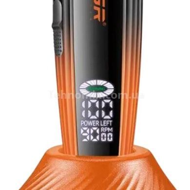 Тример з трьома змінними насадками 9000RPM 2000mAh VGR V-889T Чорний з помаранчевим