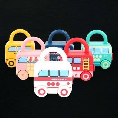 Машинка Замочок з ключем Toy Key 469 Біла