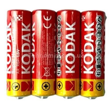 Набір сольових батарей 4шт АА Kodak R06