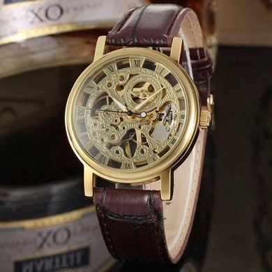 Часы женские Winner Gold Brown