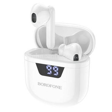 Навушники BOROFONE BW05 Pure tone true wireless BT headset White