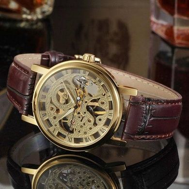 Часы женские Winner Gold Brown