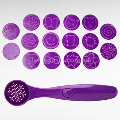 Набір трафаретів для декорування напоїв та страв MAGIC SPICE SPOON