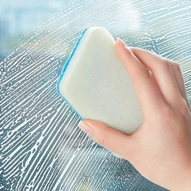 Щітка універсальна для прибирання будинку з довгою ручкою Glass Eraser Біла