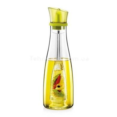Бутылка для масла с отсеком для трав Simple Glass Oil Bottle Зеленая