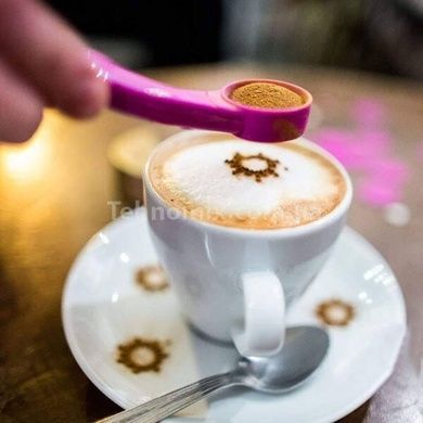Набір трафаретів для декорування напоїв та страв MAGIC SPICE SPOON