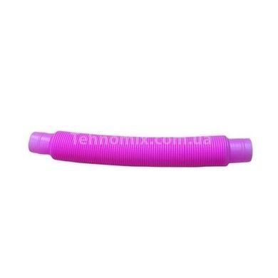 Розвиваюча дитяча іграшка антистрес Pop Tube 20 см Рожева