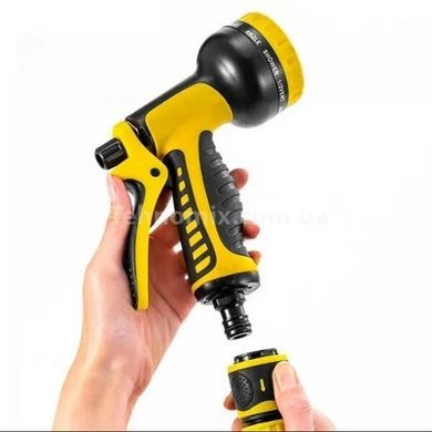 Насадка на шланг пістолет-розпилювач Washing Gun Жовтий
