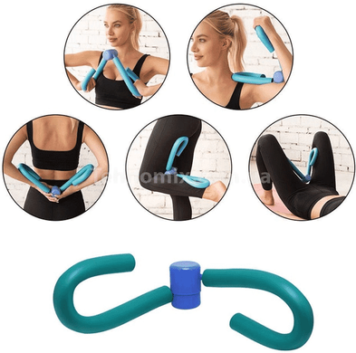 Тренажер бабочка ТАЙ МАСТЕР Legs & Arms Trainer Бирюзовый