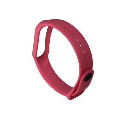 Ремінець силіконовий для Xiaomi Mi Band 5 №7 рожевий