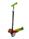 Самокат дитячий Best Scooter 0072Е колеса PU світяться Зелено-жовто-червоний