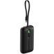 Power bank 10000mAh VEGER Type C/Lightning PD QC3.0 35W K1 W1188 Чорний