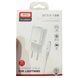 Мережевий зарядний пристрій блок живлення XO L92D QC3.0 18W with Lightning cable
