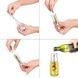 Бутылка для масла с отсеком для трав Simple Glass Oil Bottle Зеленая
