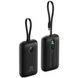 Power bank 10000mAh VEGER Type C/Lightning PD QC3.0 35W K1 W1188 Чорний