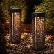 Набор садовых декоративных светильников 4шт garden light 10 Черные