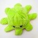 Мягкая игрушка осьминог перевертыш двусторонний &laquo;веселый + грустный&raquo; Зеленый желтый