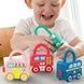 Машинка Замочок з ключем Toy Key 469 Біла