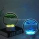 Лампа настольная Песочные горы 3D RGB ночник с USB Зеленый песок