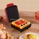 Вафельница электрическая waffle maker AND1596 Красная