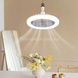 Лампа - вентилятор у патрон+пульт LED Multi-Function Fan Light