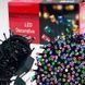 Новорічна світлодіодна гірлянда 400LED Чорний провід, мультиколор